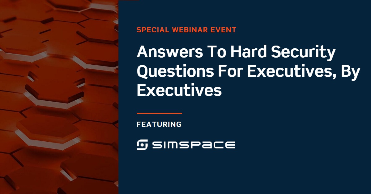 Answers To Hard Security Questions For Executives, By Executives