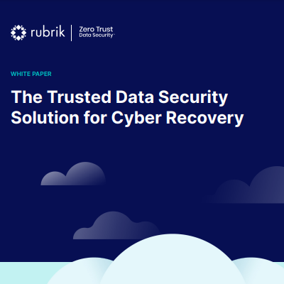 The Trusted Data Security Solution for Cyber Recovery