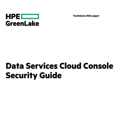 Data Services Cloud Console Security Guide